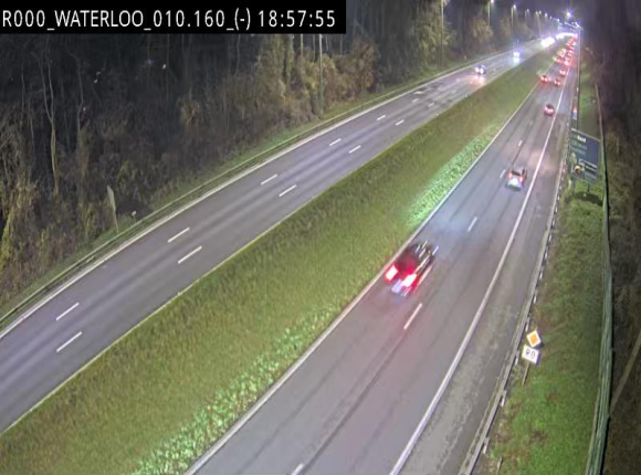 <h2>Webcam autoroute Belgique - Waterloo - R0 (ring de Bruxelles) - BK 12.3</h2>