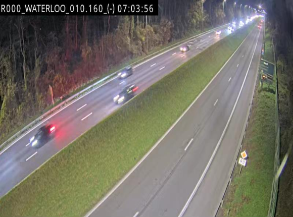 <h2>Webcam autoroute Belgique - Waterloo - R0 (ring de Bruxelles) - BK 12.3</h2>