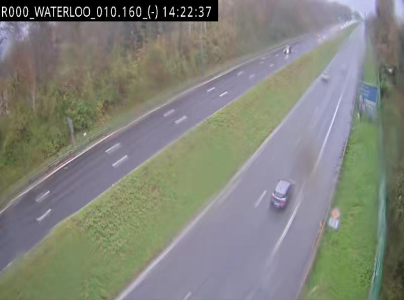 Webcam autoroute Belgique - Waterloo - R0 (ring de Bruxelles) - BK 12.3