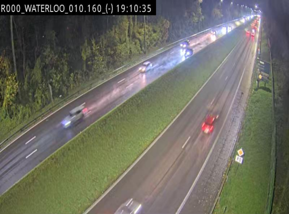 Webcam autoroute Belgique - Waterloo - R0 (ring de Bruxelles) - BK 12.3