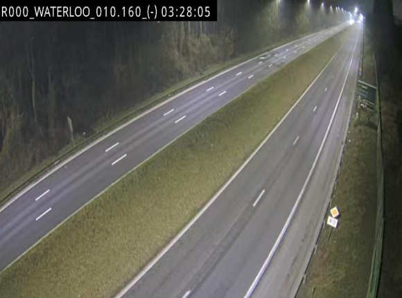 <h2>Webcam autoroute Belgique - Waterloo - R0 (ring de Bruxelles) - BK 12.3</h2>