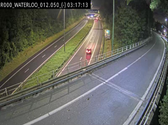<h2>Webcam autoroute Belgique - Waterloo - R0 (ring de Bruxelles) - BK 12.3</h2>