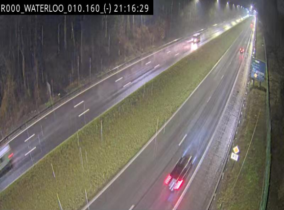 <h2>Webcam autoroute Belgique - Waterloo - R0 (ring de Bruxelles) - BK 12.3</h2>