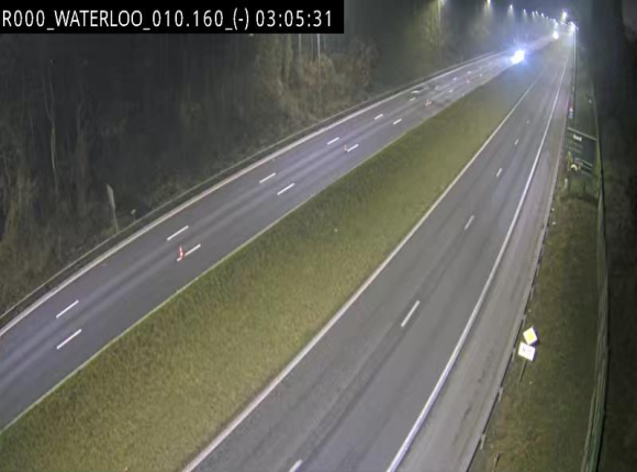 <h2>Webcam autoroute Belgique - Waterloo - R0 (ring de Bruxelles) - BK 12.3</h2>