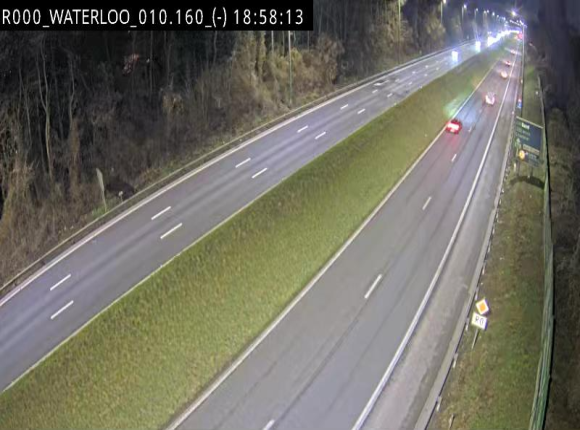 <h2>Webcam autoroute Belgique - Waterloo - R0 (ring de Bruxelles) - BK 12.3</h2>