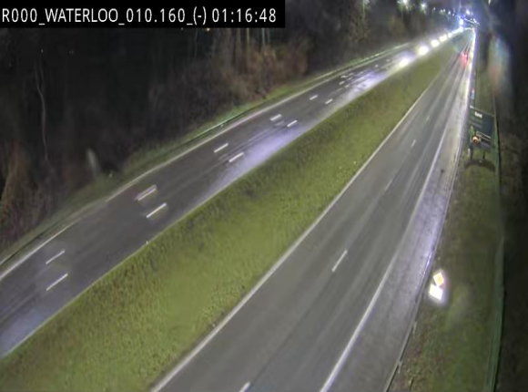 <h2>Webcam autoroute Belgique - Waterloo - R0 (ring de Bruxelles) - BK 12.3</h2>
