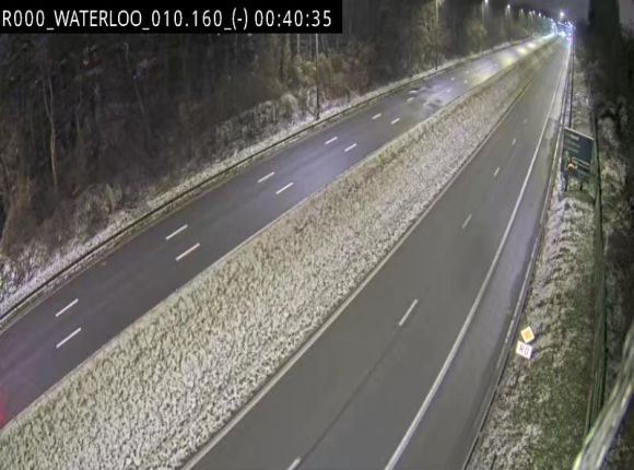 Webcam autoroute Belgique - Waterloo - R0 (ring de Bruxelles) - BK 12.3