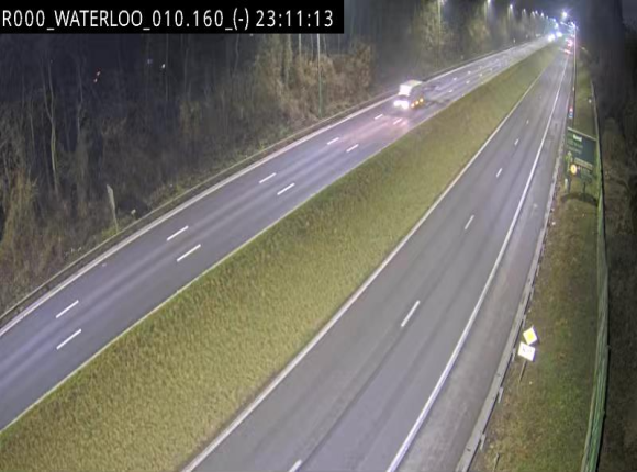 Webcam autoroute Belgique - Waterloo - R0 (ring de Bruxelles) - BK 12.3