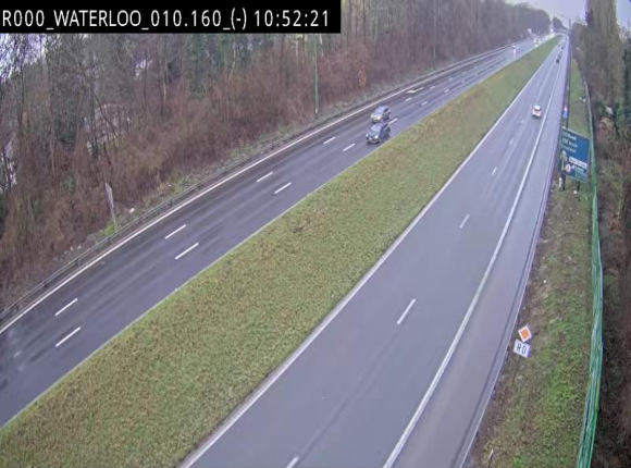 <h2>Webcam autoroute Belgique - Waterloo - R0 (ring de Bruxelles) - BK 12.3</h2>