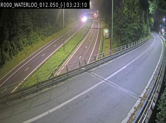<h2>Webcam autoroute Belgique - Waterloo - R0 (ring de Bruxelles) - BK 12.3</h2>