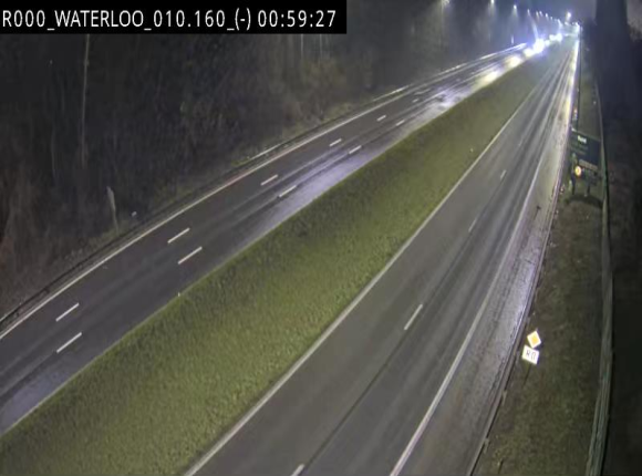 <h2>Webcam autoroute Belgique - Waterloo - R0 (ring de Bruxelles) - BK 12.3</h2>