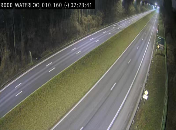 <h2>Webcam autoroute Belgique - Waterloo - R0 (ring de Bruxelles) - BK 12.3</h2>