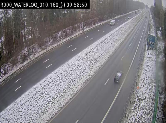 <h2>Webcam autoroute Belgique - Waterloo - R0 (ring de Bruxelles) - BK 12.3</h2>