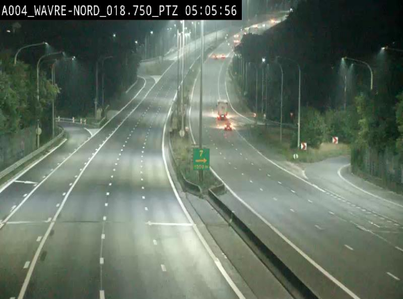 Webcam traffic E411(A4) - BK 18.7 - Bierges (Wavre Nord)