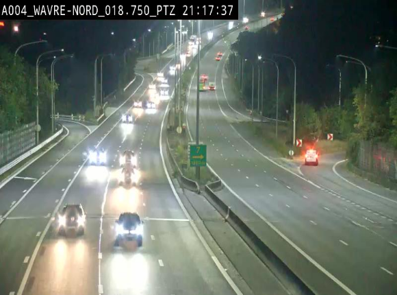 <h2>Webcam traffic E411(A4) - BK 18.7 - Bierges (Wavre Nord)</h2>