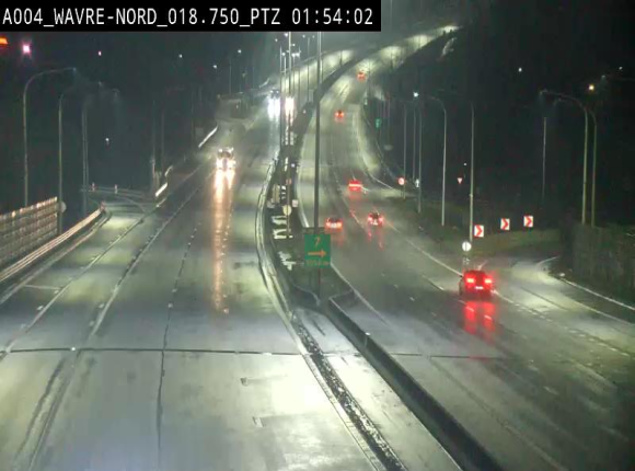 Webcam traffic E411(A4) - BK 18.7 - Bierges (Wavre Nord)