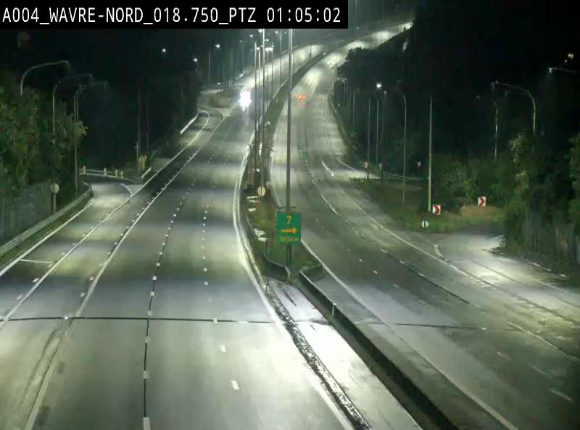 Webcam traffic E411(A4) - BK 18.7 - Bierges (Wavre Nord)