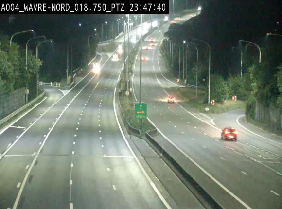 Webcam traffic E411(A4) - BK 18.7 - Bierges (Wavre Nord)