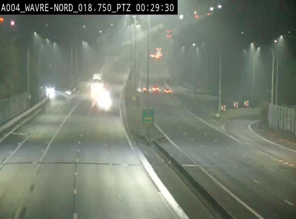 <h2>Webcam traffic E411(A4) - BK 18.7 - Bierges (Wavre Nord)</h2>