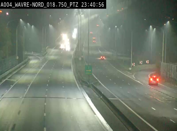 <h2>Webcam traffic E411(A4) - BK 18.7 - Bierges (Wavre Nord)</h2>