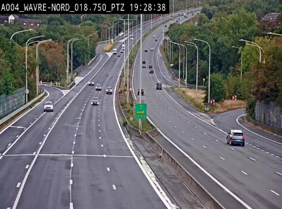 <h2>Webcam traffic E411(A4) - BK 18.7 - Bierges (Wavre Nord)</h2>