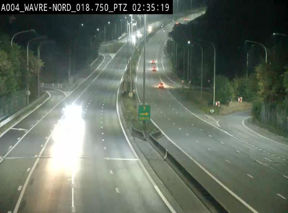 <h2>Webcam traffic E411(A4) - BK 18.7 - Bierges (Wavre Nord)</h2>