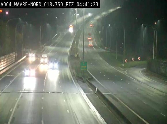 <h2>Webcam traffic E411(A4) - BK 18.7 - Bierges (Wavre Nord)</h2>