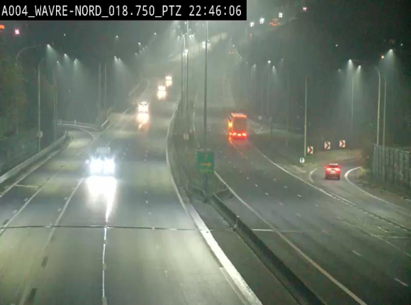 <h2>Webcam traffic E411(A4) - BK 18.7 - Bierges (Wavre Nord)</h2>