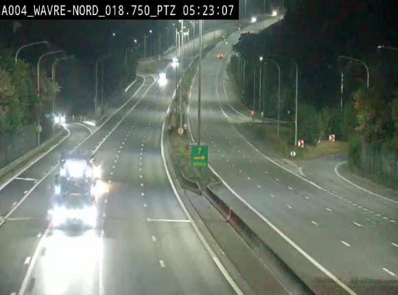 <h2>Webcam traffic E411(A4) - BK 18.7 - Bierges (Wavre Nord)</h2>