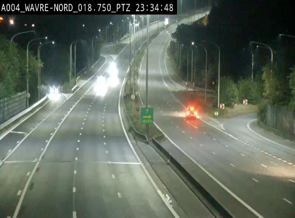 <h2>Webcam traffic E411(A4) - BK 18.7 - Bierges (Wavre Nord)</h2>