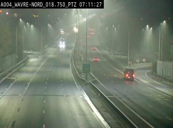<h2>Webcam traffic E411(A4) - BK 18.7 - Bierges (Wavre Nord)</h2>