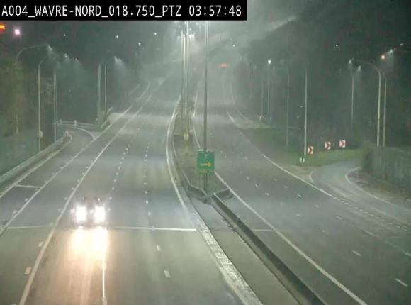 <h2>Webcam traffic E411(A4) - BK 18.7 - Bierges (Wavre Nord)</h2>