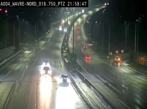 <h2>Webcam traffic E411(A4) - BK 18.7 - Bierges (Wavre Nord)</h2>