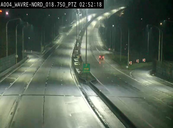 Webcam traffic E411(A4) - BK 18.7 - Bierges (Wavre Nord)