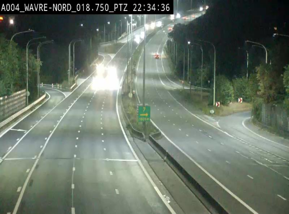<h2>Webcam traffic E411(A4) - BK 18.7 - Bierges (Wavre Nord)</h2>