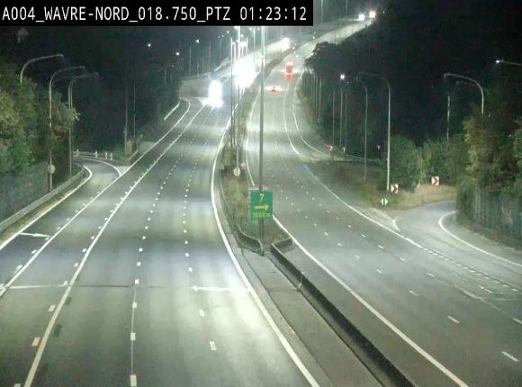 <h2>Webcam traffic E411(A4) - BK 18.7 - Bierges (Wavre Nord)</h2>