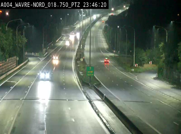 <h2>Webcam traffic E411(A4) - BK 18.7 - Bierges (Wavre Nord)</h2>