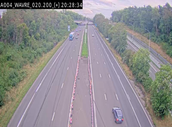 <h2>Webcam @ Wavre-sud KP 19.6, A4/E411</h2>