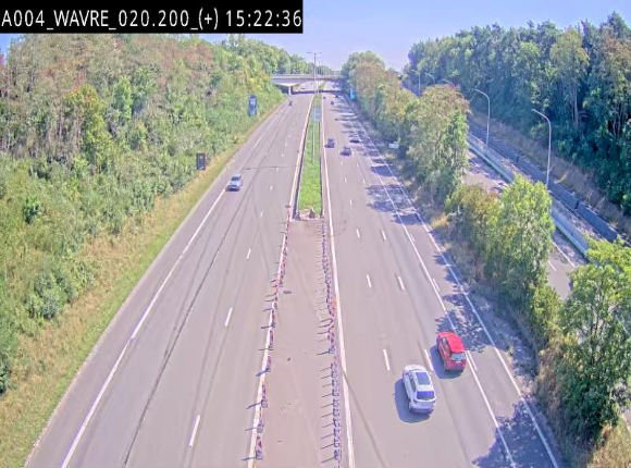 Webcam @ Wavre-sud KP 19.6, A4/E411