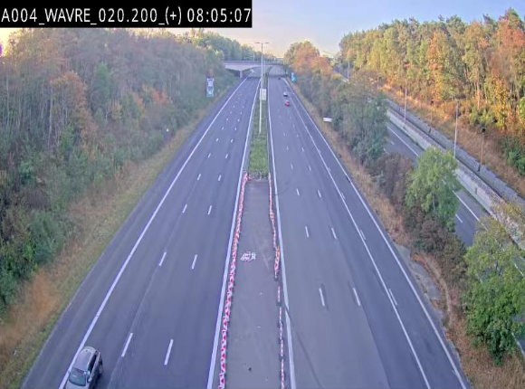 <h2>Webcam @ Wavre-sud KP 19.6, A4/E411</h2>