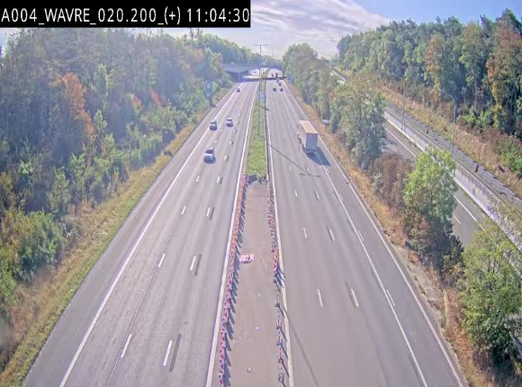 <h2>Webcam @ Wavre-sud KP 19.6, A4/E411</h2>
