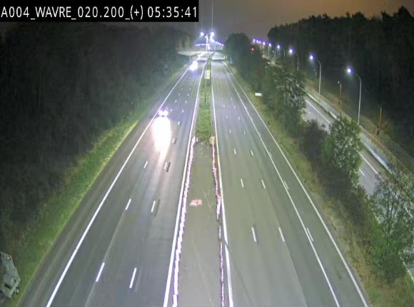 <h2>Webcam @ Wavre-sud KP 19.6, A4/E411</h2>