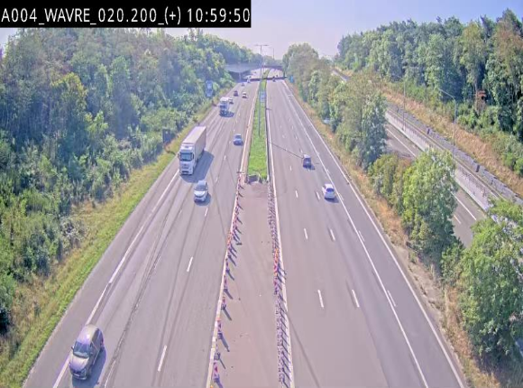 <h2>Webcam @ Wavre-sud KP 19.6, A4/E411</h2>