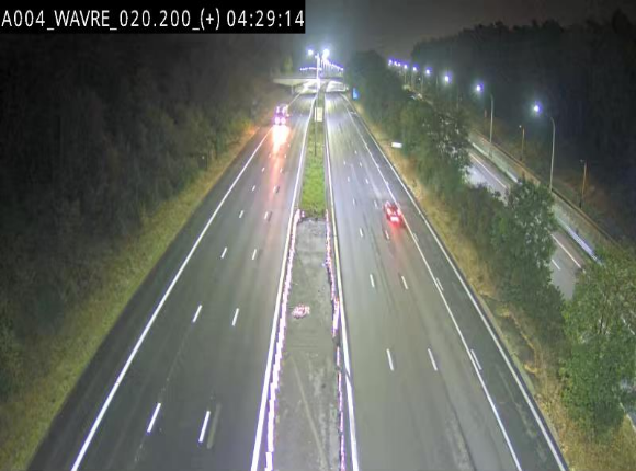 <h2>Webcam @ Wavre-sud KP 19.6, A4/E411</h2>
