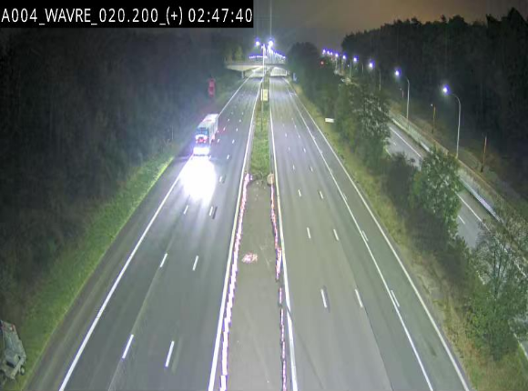 <h2>Webcam @ Wavre-sud KP 19.6, A4/E411</h2>