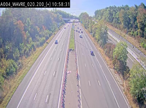 <h2>Webcam @ Wavre-sud KP 19.6, A4/E411</h2>