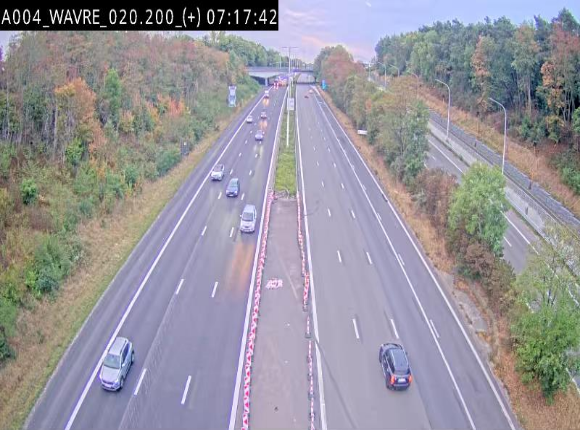 <h2>Webcam @ Wavre-sud KP 19.6, A4/E411</h2>