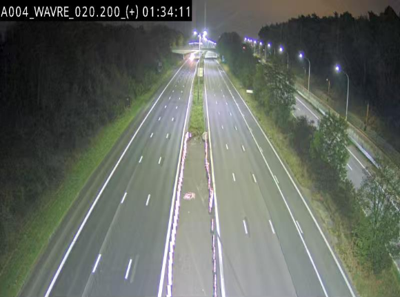 <h2>Webcam @ Wavre-sud KP 19.6, A4/E411</h2>
