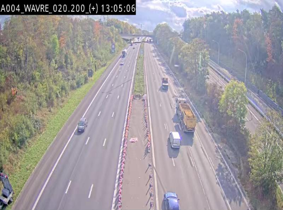 <h2>Webcam @ Wavre-sud KP 19.6, A4/E411</h2>