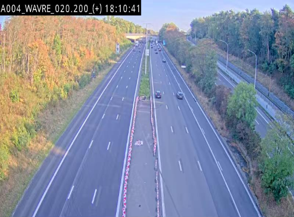 <h2>Webcam @ Wavre-sud KP 19.6, A4/E411</h2>
